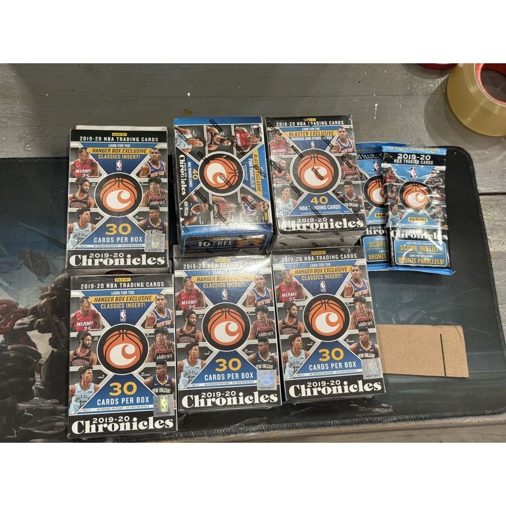 2019-20 Panini Chronicles Basketball Blaster Box Sealed Lot Of Sealed Products